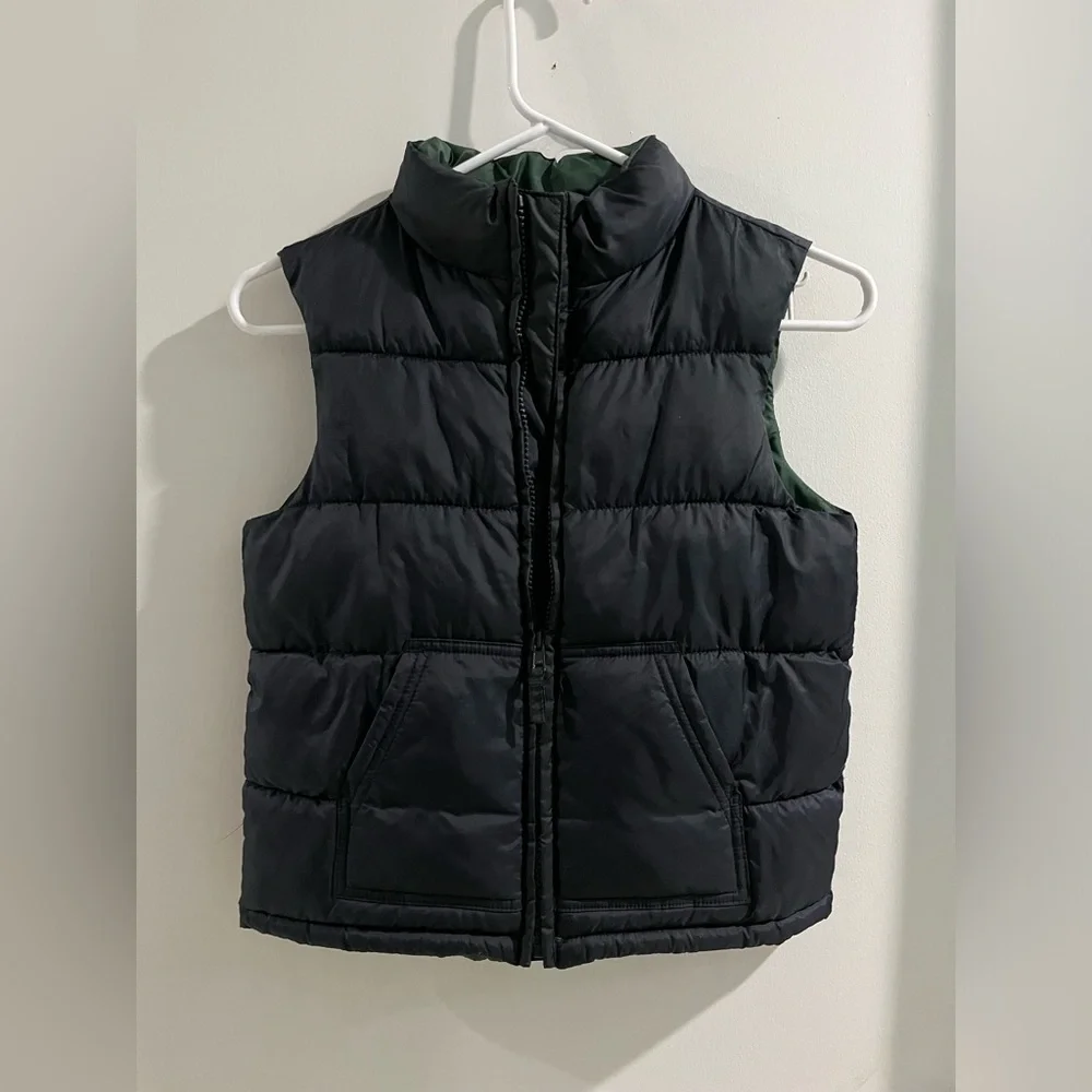 Gymboree Navy Puffer Vest, size small